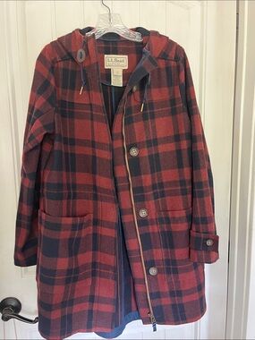 Vintage LLBean wool coat Jacket Excellent